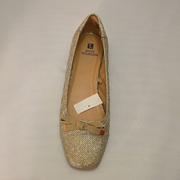 BRAND NEW WHITE MOUNTAIN BONNIE WOMEN'S QUILTED BOWNOT FLAT - Picture 7 of 16